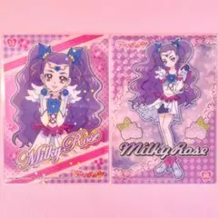 プリキュアドリームライブ ミルキィローズ 2枚セット ミルキーローズ プリキュア ドリームライブ ミルキーローズ レア｜Yahoo!フリマ
