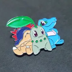 ワニノコ チコリータ ヒノアラシ 御三家 ポケモン ピンバッジ ピンズ