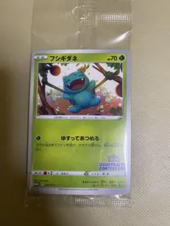 イーブイアルセウスピカチュウフシギダネイラストレーションコンテスト2022プロモ イーブイアルセウスピカチュウフシギダネイラストレーションコンテスト