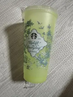 2026ミステリーカラーチェンジングリユーザブルコールドカップ710ml 黄色