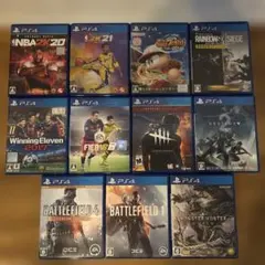 PS4 ソフト 11本セット まとめ売り② - メルカリ