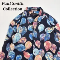 ポールスミス コレクション 総柄シャツ バルーン柄 日本製 マルチカラー