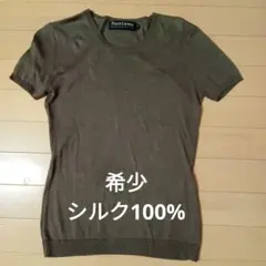 ラルフローレン薄手シルク100%ニット