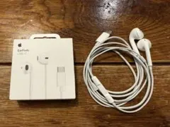 純正　Apple EarPods USB-C ホワイト　難ありジャンク