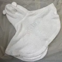 ジェラートピケ ポンチョ くま耳 80-90cmのサムネイル