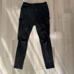 ※ 訳あり※ 無印良品 ストレッチレギンスパンツ 裏起毛 厚手 M