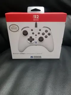 Switch2/PC用 ホリパッドTURBO ホワイト HORI
