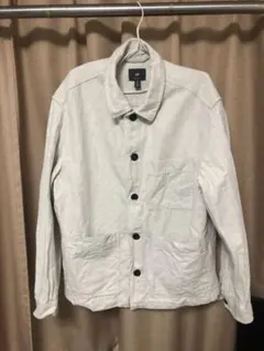 H&M レギュラーフィット 長袖シャツ ライトグレー