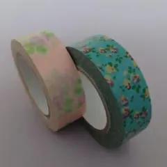 廃盤マスキング コルテ colte 花柄