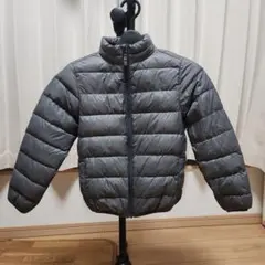 グレー ダウンコート 130サイズ 子供 キッズ用
