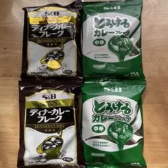 S&B ディナーカレーフレーク とろけるカレーフレーク 計4袋のサムネイル