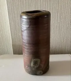 備前焼　花瓶　花入　大平一誠　窯変　新品未使用