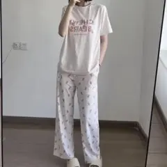 【新品】ジェラピケ　長袖ルームウェアgelatopiqué 上下セット