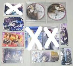 薄桜鬼 ラジオCD ステッカー ブロマイド ストラップ アクセサリー 土方 斎藤