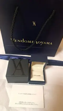 【再々値下げ】Vendome Aoyama ハーフエタニティリングのサムネイル