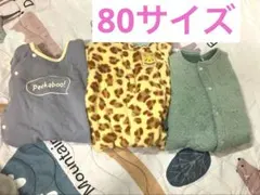 80サイズ ベビー服 3点セット 女の子 美品 まとめ売りのサムネイル