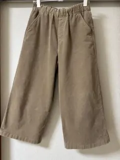 3回着用　クロプトパンツ　Ｓサイズ　コーデュロイ　ベージュ