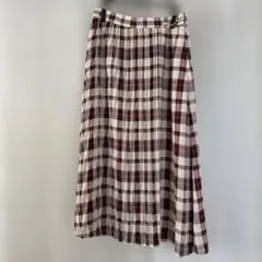 オンワード樫山　プリーツ　スカート