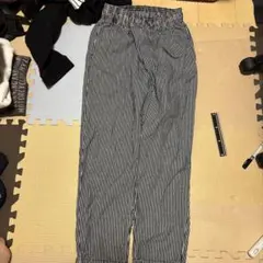 GU シェフパンツ(ヒッコリー)