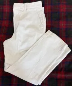 UNIQLO イネス　コーデュロイパンツ　オフホワイト　64