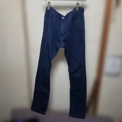 ラッドミュージシャンの濃紺テーパードデニムパンツのサムネイル