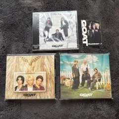 【完売】【新品未開封】Number_i GOAT 初回限定AB 通常盤3枚セット 新品・未開封】Number_i GOAT初回AB通常盤 3形態セット 特典付き