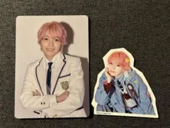 【西畑大吾】なにわ男子 HARD WORK 特典 トレカ　ステッカー