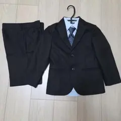 フォーマルスーツ 120cm ダーク ネクタイ付き