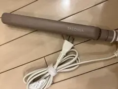 SALONIA ストレートヘアアイロン ブラウン