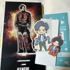 橘ケンチ　アクリルスタンド　ラバーキーホルダー　ステッカーセット