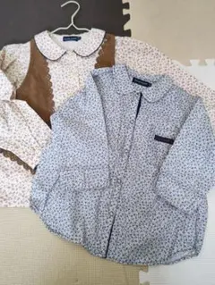 ラルフローレン 女の子120センチ2枚 シャツ ブラウス
