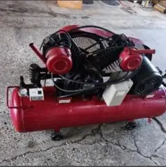 MEIJI コンプレッサー 120L 3.7kW 5馬力 三相 高圧 動作確認済 - メルカリ
