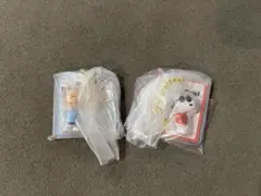 PEANUTS ミニチュアチャーム 2点セット スヌーピー ライナス