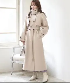 earth music&ecology 2way マルチwayロングコート