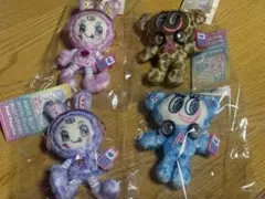 4個セット　ベリエちゃん　ナカムラくん　ぬいぐるみチャーム　レオパード NARUMIYA - ベリエちゃん♡ナカムラくんレオパード柄ぬいぐるみ