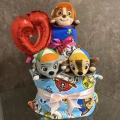 パウパト 2段オムツケーキ