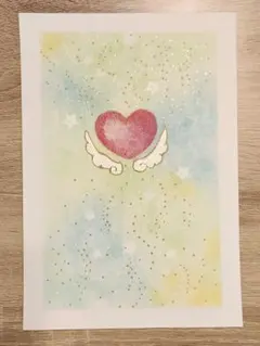 Heart（原画キャンパス2個組） - メルカリ