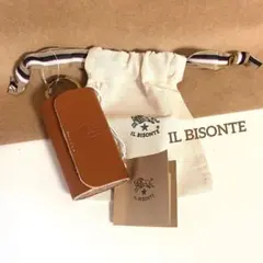 イルビゾンテ　IL BISONTE キーケース　スマートキー　車　ブラウン　茶