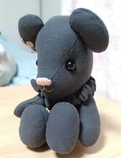 テディベア ぬいぐるみ 手縫い　25㎝
