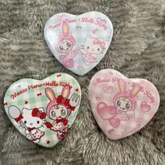 手数料+送料のみ！メゾピアノ×ハローキティ　缶バッジ