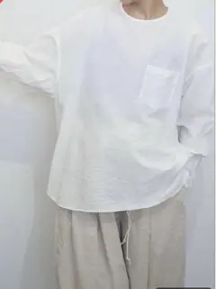 新品 jsluxe ☆ C/L/Raシャンブレーフードシャツ - メルカリ