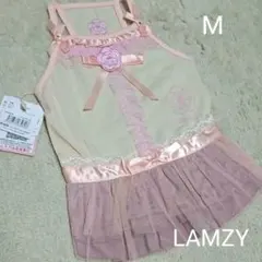 【半額以下☆ドッグウェア/LAMZY女の子用犬服Mピンク】のサムネイル