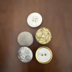 装飾的なボタンセット 中サイズ 5