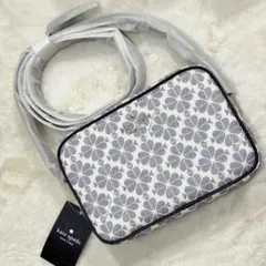新品　正規品☆kate spade ショルダーバッグ クローバー　ネイビー