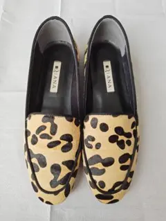 DIANA ヒョウ柄 ローファー(箱なし)