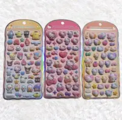 コットンパフィーシール サンリオ まとめ売り 正規品