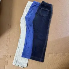 ユニクロ レギンス 3点セット 90 100
