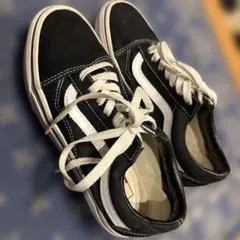 VANS OLD SKOOL ブラック ホワイト スニーカー 23.5cmのサムネイル