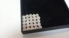 ピンク ローズクォーツ丸形石ビーズ 25個 6mm