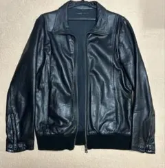 AQUELUE shama レザージャケット ブラックのサムネイル